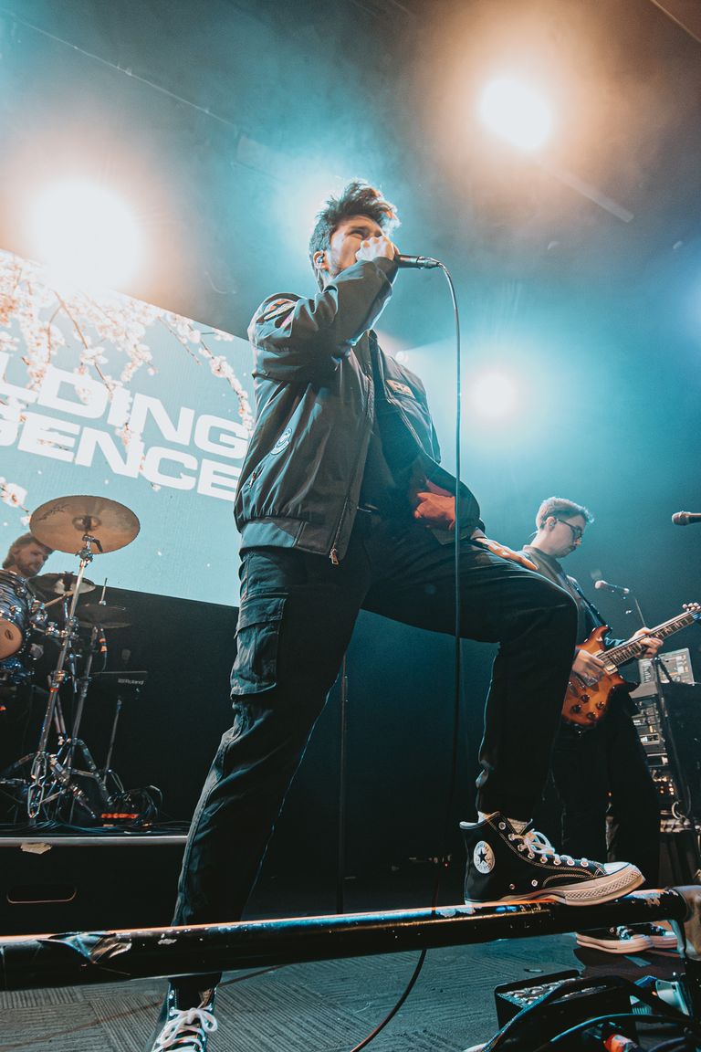 Holding Absence performing live in Adelaide at Lion Arts Factory